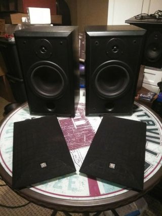 Ar Acoustic Research Two - Way Speaker Pair Ar 206ho Great Sound