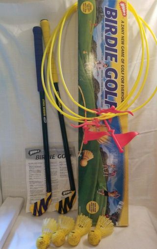 Wham - O Birdie Golf 1998 Vintage But Complete With Instructions