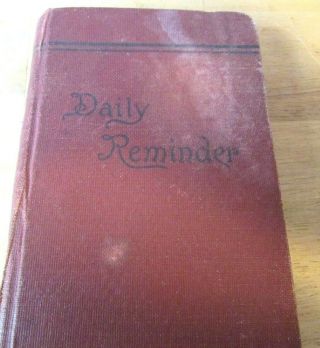 Vintage Handwritten Diary 1920