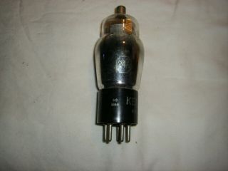 Vintage Radio,  Audio Amplifier Tube Type 49 Made By Sylvania & Tests Strong