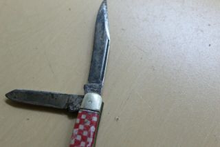 Vintage Kutmaster Advertising Pocket Knife - Purina Chows 3