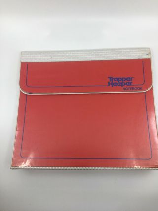 Vintage Trapper Keeper Red