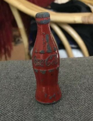 Vintage Cast Metal Coca Cola Pencil Sharpener