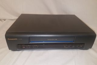 Panasonic Pv - 7200 Vcr Video Cassette Recorder Vhs.  Vintage.  Eb - 580