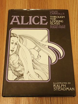 Lewis Carroll Through The Looking Glass Ralph Steadman Alice Wonderland