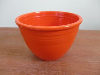 Vintage Fiesta Fiestaware Red 3 Mixing Bowl / Nesting Bowl