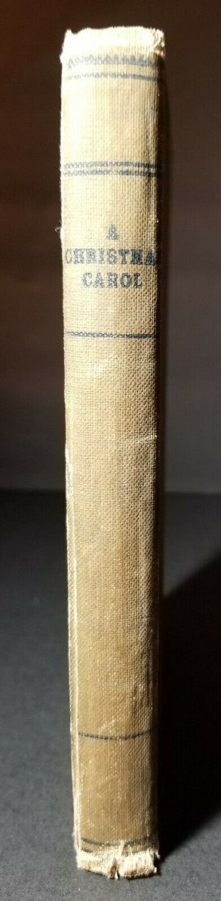 A Christmas Carol Charles Dickens 1898 In Prose Educational Publishing Company 2
