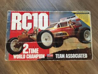 Vintage Team Associated Rc10 Championship Edition Box