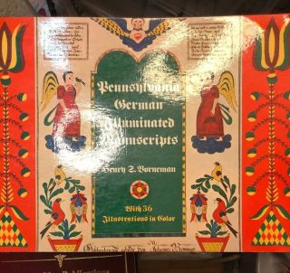 " Pennsylvania German Illuminated Manuscripts " Fraktur - Schriften 35 Color Illus.