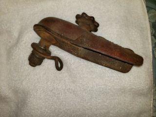 Antique Cast Iron - Acme - Trailer Hitch 240 Hitch With Ball - Vintage