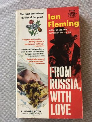 Ian Fleming - From Russia With Love - 1958 First Paperback Edition S1563