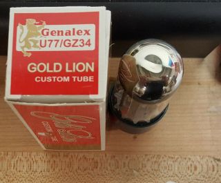Genalex Gold Lion GZ34 5AR4 U77 Rectifier Tube - For Tube Amplifiers 2