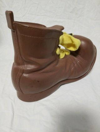 Vintage Old Boot Shoe Piggy Bank to Save your Coin Money Hobo Style Piggybank 5