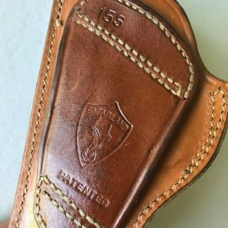 Vintage Safariland 15S Right Hand OWB Leather Holster Walther PPK 2