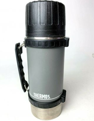 Vintage Thermos Vacuum Bottle Stopper No.  781 1.  03 Quart Flip Stopper Usa