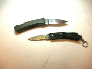 Vintage Single Blade Pocket Knives; Schrade And Solingen,  Germany.