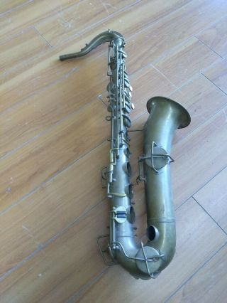 Vintage Buescher Elkhart True - Tone Low Pitch Saxophone,  Project