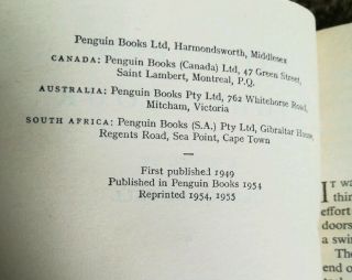 Nineteen eighty four george orwell Penguin Books 1955 4