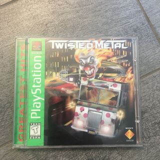 Twisted Metal For Ps1 (sony Playstation 1,  1995) Vintage Video Games