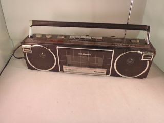 Vintage Panasonic Ambience Am/fm Radio Cassette Player Rx - Fm25