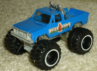 Vintage Road Champs 1987 Blue Bearfoot Gmc Monster Truck