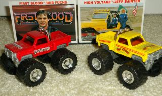 Vintage Racing Champions 1:64 1989 First Blood and High Voltage Monster Trucks 5