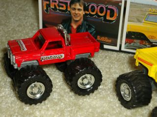 Vintage Racing Champions 1:64 1989 First Blood and High Voltage Monster Trucks 6