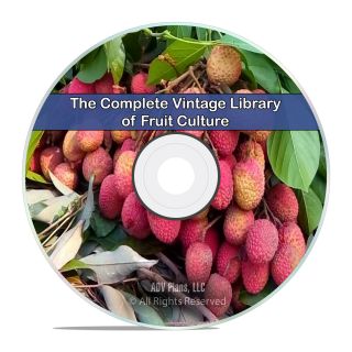 157 Classic Books On Fruit Culture,  Grow,  How To,  Recipes Garden Pdf Cd Dvd H93