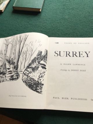 Surrey By Ralph Lawrence,  1st Edition,  1950 Hardcover 5