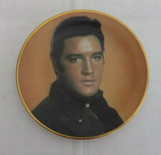 Elvis Presley Vintage Commemorative Plaque Plate By Elvisly Yours Ltd Ed 1990