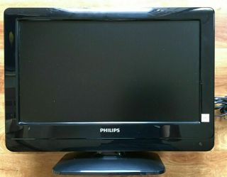 Philips 19 " Hd Lcd Tv/monitor,  Flat Screen & Speakers,  Brilliant Color Picture