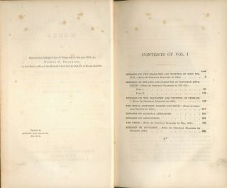 William Ellery Channing 6 HC Vols 1848/1846 Good/VG 5