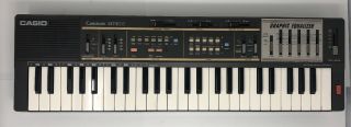 Vintage Casio MT - 100 Casiotone Keyboard Synthesizer Equalizer 2