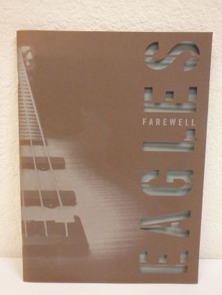 Vintage 2003 Eagles Usa America Tour Program/programme Book Henley/frey/walsh Nm