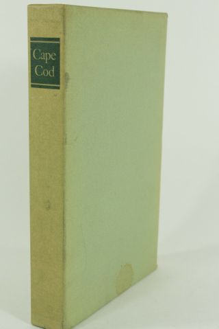 Cape Cod By Henry David Thoreau,  1966 Limited Editions Club Hardcover