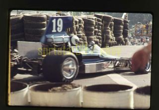 Bob Earle 19 Lola T330 - 1975 Long Beach Grand Prix F5000 - Vtg 35mm Race Slide