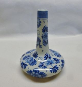 Wonderful Vintage Royal Delft Porceleine De Fles Miniature Tear Drops Vase.