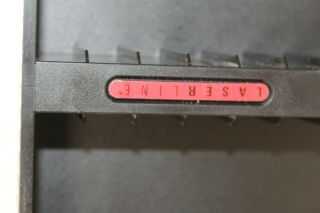 Vintage Laserline Wall Mount Cassette Tape Holder Rack Shelf Organize 60 Storage 2