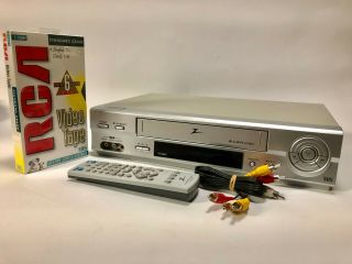 Zenith Vcs442 Vcr 4 - Head Video Cassette Recorder Remote 6711r1n156b Rca Vhs
