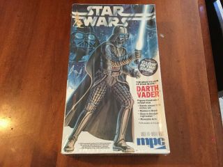 Vintage 1979 Star Wars The Authentic Darth Vader Model Kit Mpc
