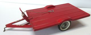 Vintage Tru - Scale Flat Bed With Crank In