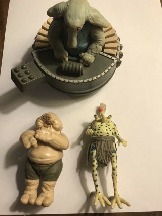 Vintage 1983 Kenner Star Wars Sy Snootles And The Rebo Band Action Figure Set