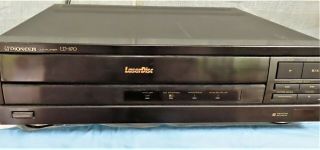 Black Pioneer Laser Disc Player LD - 870 2