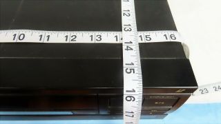 Black Pioneer Laser Disc Player LD - 870 8