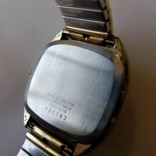 Seiko 7813 5019 Gold tone,  vintage mens wristwatch 4