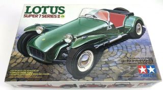 Tamiya Lotus Seven 7 Series Ii 2 Model Car Kit Unbuilt 1:24 Vintage 1984