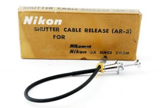 " Vintage " Nikon Shutter Cable Release Ar - 3 Japan 190556 - 433907