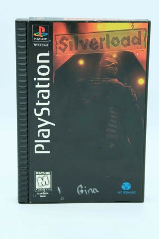 Vintage Silverload (sony Playstation 1,  1995) Long Box Gently