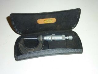Vintage Moore & Wright Micrometer 965 Case
