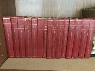 Encyclopedia Britannica Junior Edition 1969 Complete Set